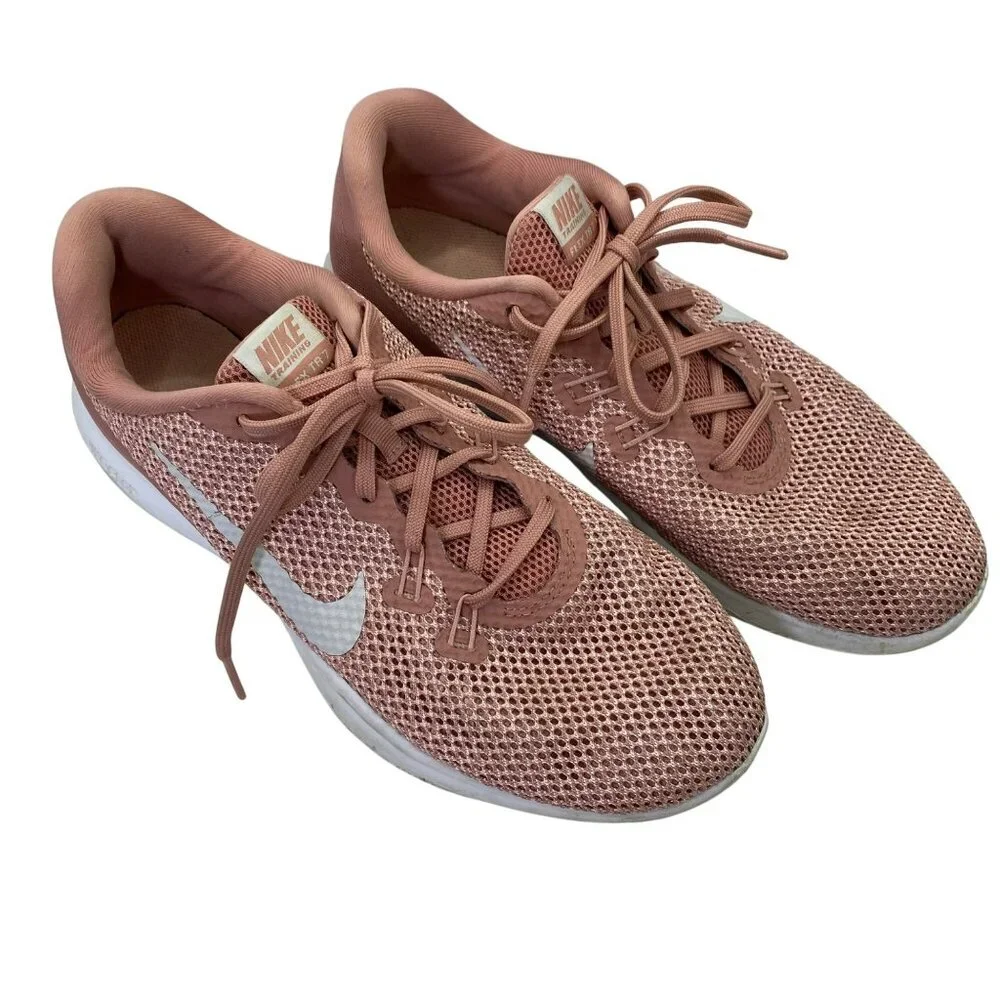 Nike Flex Trainer 7 Running Shoes Women's RUST PINK Size 9 - Picture 2 of 11